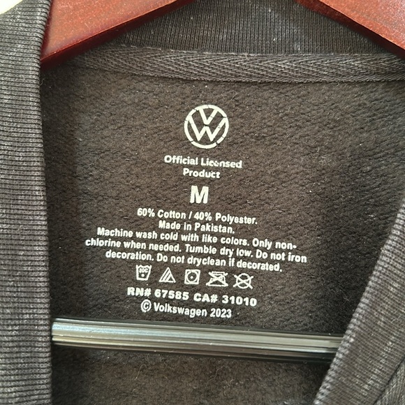 Volkswagen Sweatshirt size M - Picture 3 of 3
